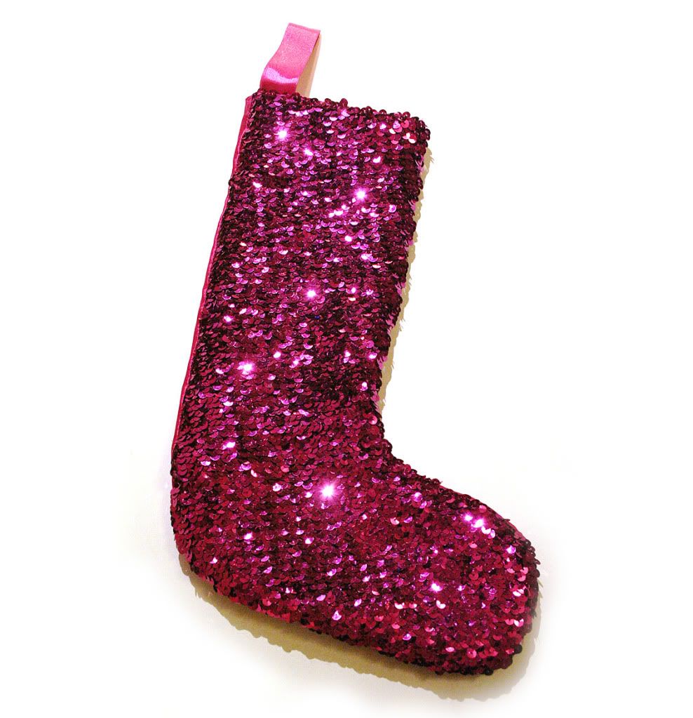 Twinkle Toes! Sequin Christmas Stocking Tutorial